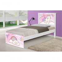Cama Juvenil Barcelona Unicórnio Com Colchão - 1