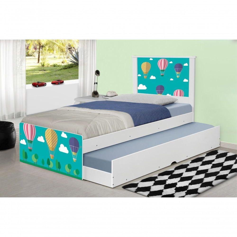 Bicama Balões No Céu Com Colchões - 1