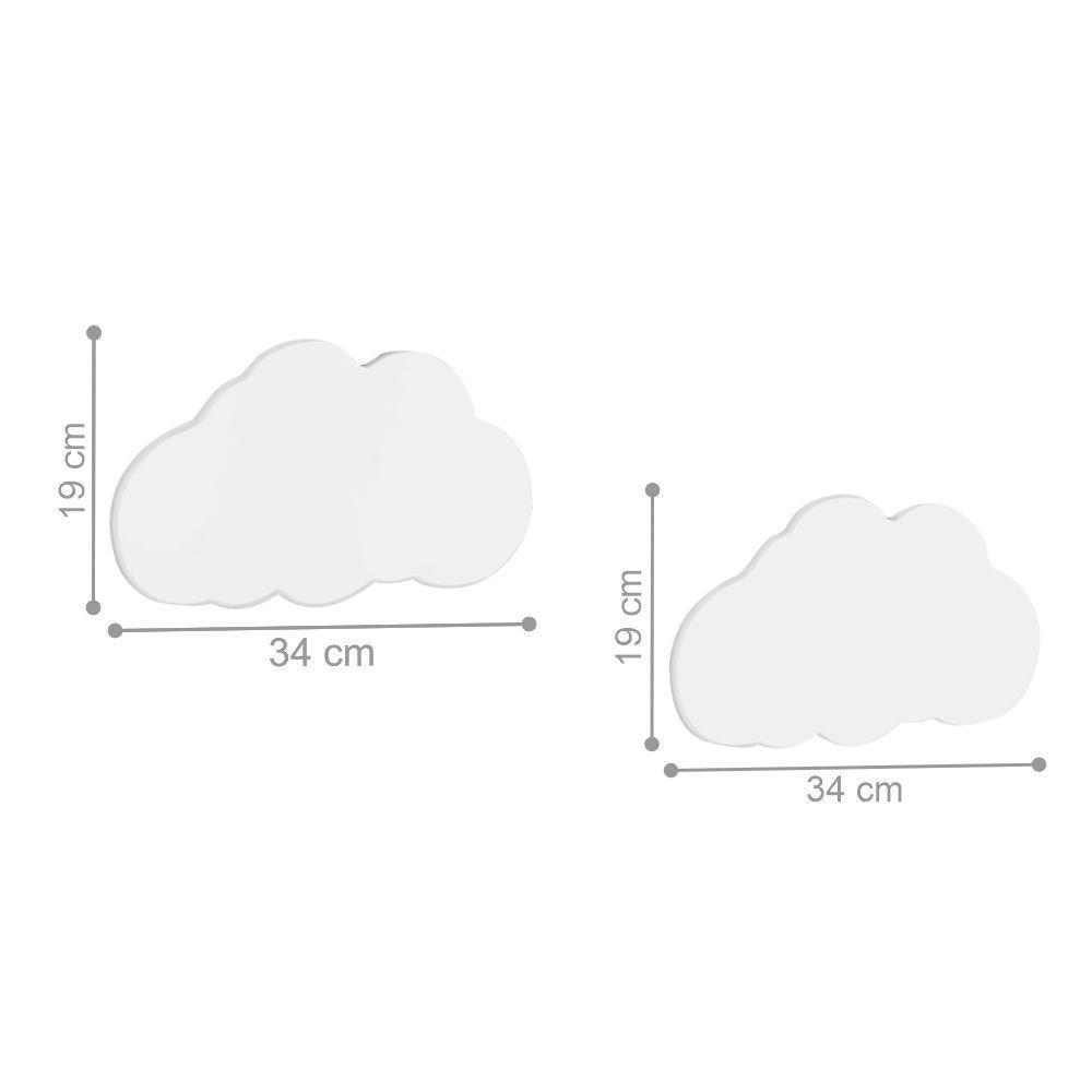 Beliche Ayla Branco C/ Colchões E 2 Luminárias Sonhos De Luz - 3