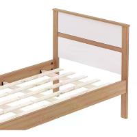 Cama Solteiro Cm8004 Amendoa Branco Amendoa Branco - 5