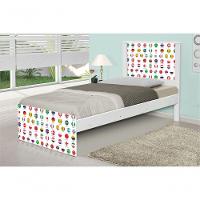 Cama Solteiro Futebol Seleções Copa Com Colchão - 1