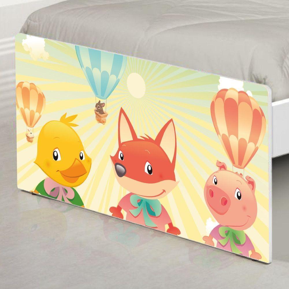 Cama Solteiro Fazendinha Animais Com Colchão - 2