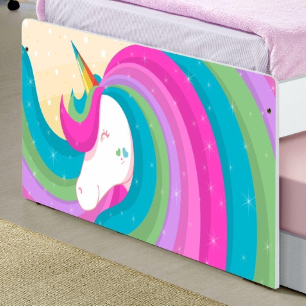 Cama Arco íris Unicórnio Com Auxiliar - 2