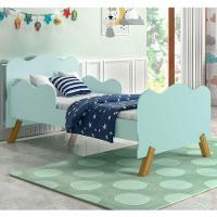 Cama Infantil Nuvenzinha Verde Com Colchão - 4