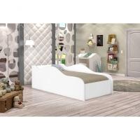 Cama Carro Infantil Branco Com Colchão - 2