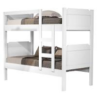 Beliche Kassandra Solteiro Branco Com Colchões - 1