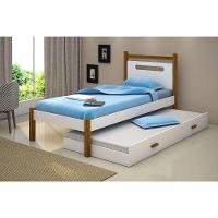 Cama Solteiro Helo Com Auxiliar - 3