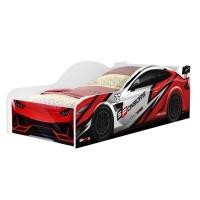 Cama Solteiro Carro Vermelho Power Com Colchão