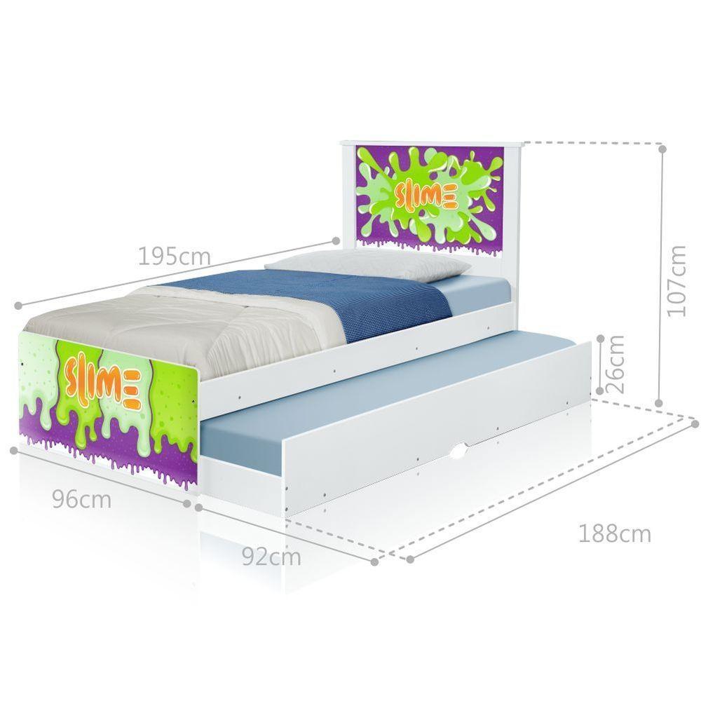 Bicama Solteiro Slime Menino - 3