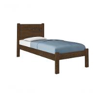 Cama Solteiro Paola Ii Malbec Com Colchão Framar Móveis - 3