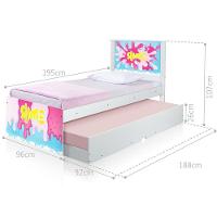 Bicama Solteiro Slime Menina Com Colchões - 3