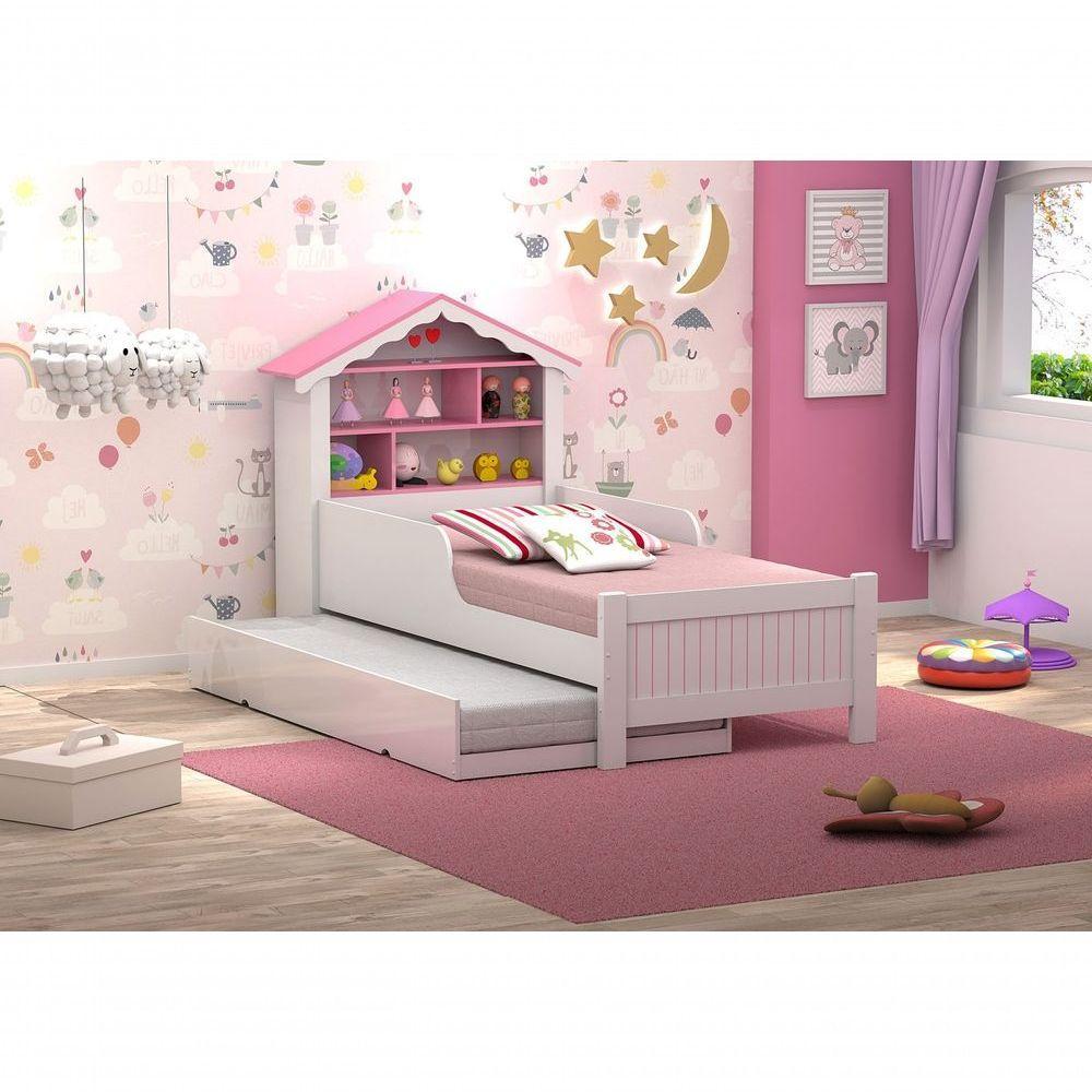 Bicama Casinha Menina Rosa - 2