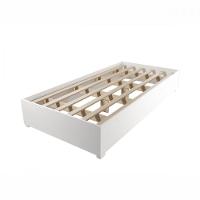 Base Cama Box Solteiro Imperatriz Com Pés Branco Viero - 1