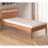 Cama Solteiro C/ Auxiliar Qt9 Amendoa Branco Amendoa Branco - 2