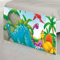 Cama Solteiro Adesivada Dinossauros No Lago Com Colchão - 2