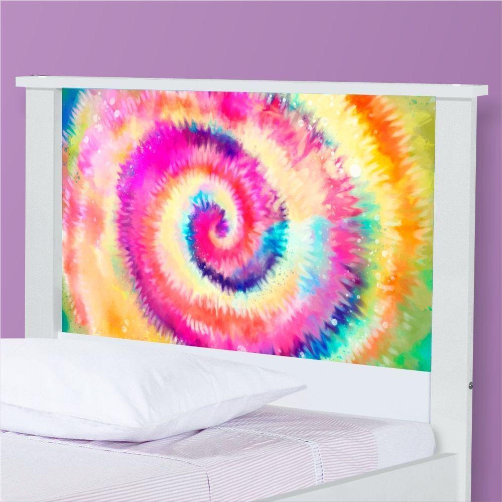 Cama Solteiro Tie Dye Com Auxiliar E Colchões - 3