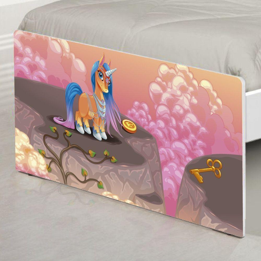 Cama Solteiro Unicórnios Mágicos Com Colchão - 2