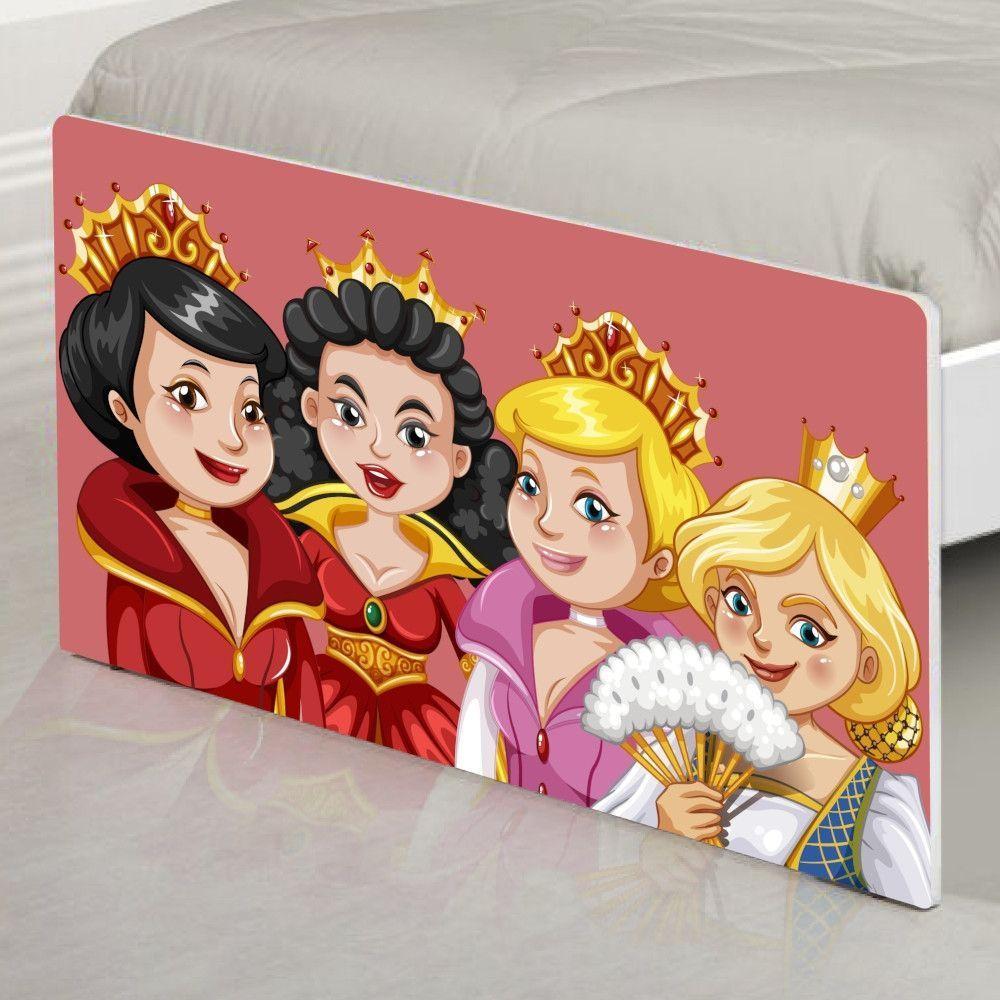 Cama Solteiro Princesas Medievais Com Colchão - 2