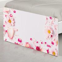 Cama Solteiro Rosas Com Colchão - 2