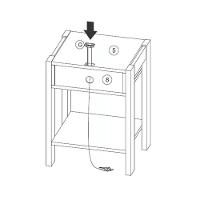 Quarto Solteiro 3 Peças Cm8006 Az1016 Az1019 Qt4 Amendoa Branco Tecno Mobili Amendoa Branco - 6