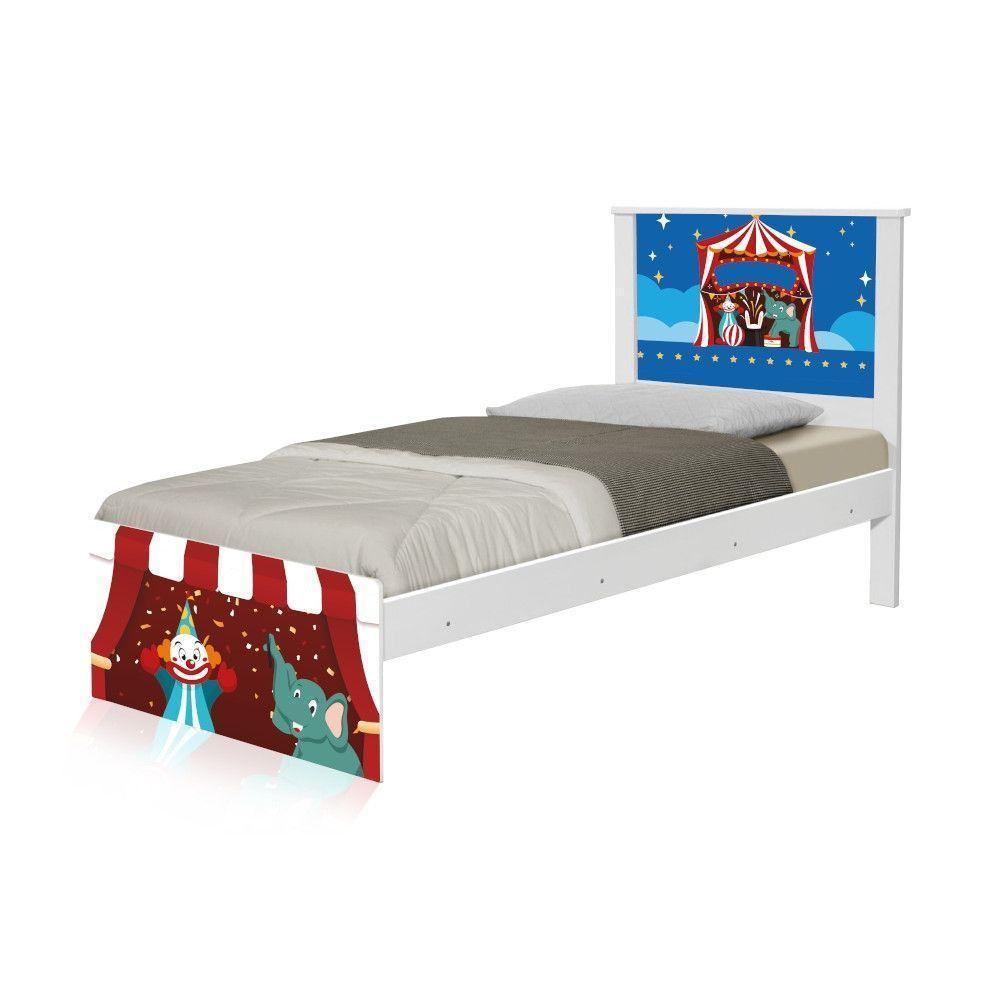 Cama Solteiro Circo Com Colchão - 5