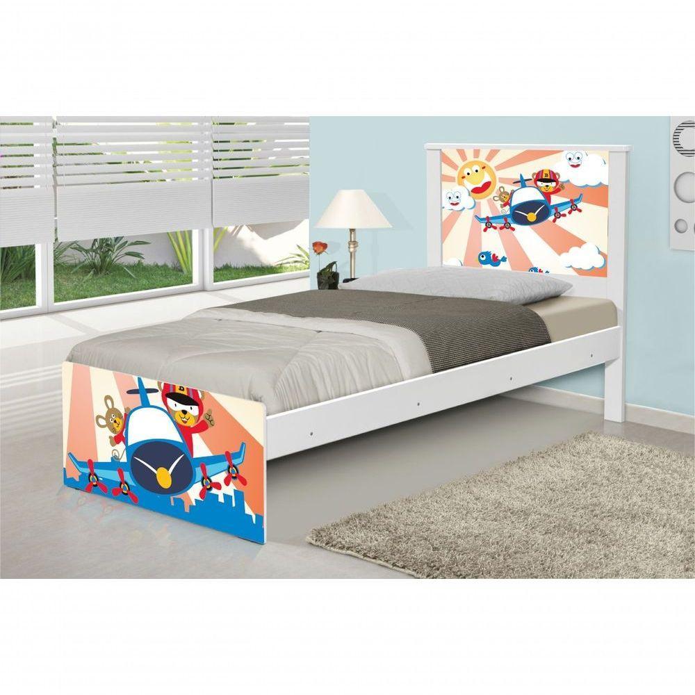 Cama Solteiro Patrulha Ursinhos Com Colchão - 1