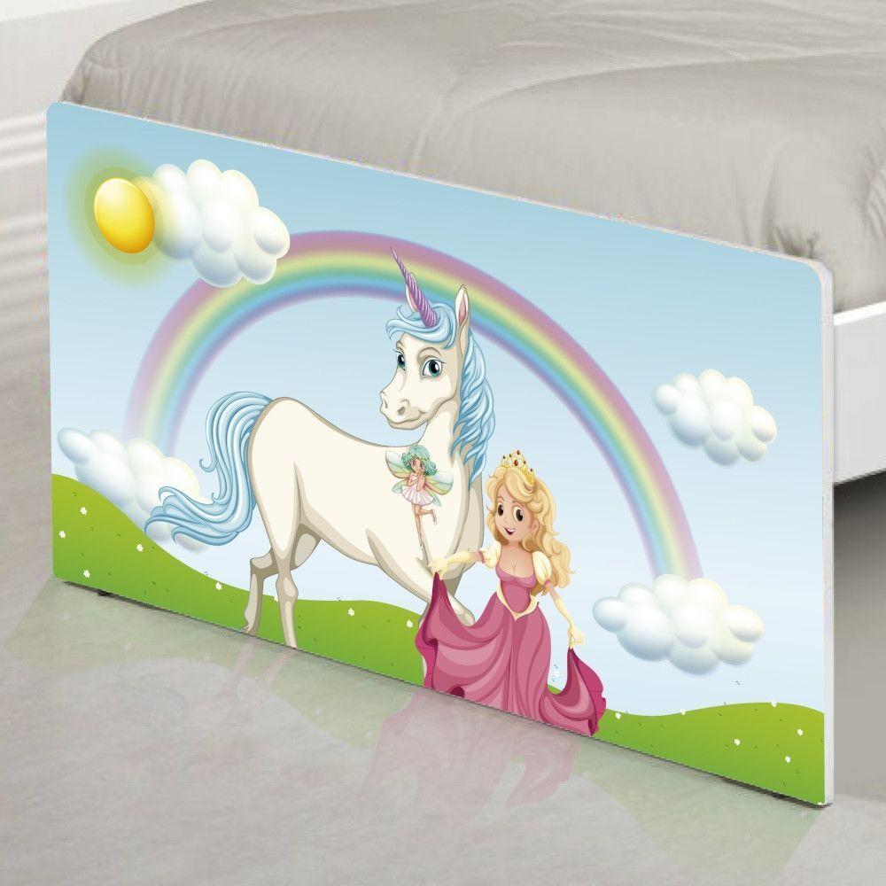 Cama Solteiro Adesivada Princesa Encantada - 2