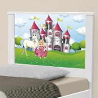 Cama Solteiro Adesivada Princesa Encantada Com Colchão - 3