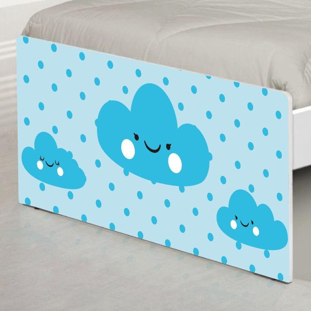 Cama Solteiro Nuvem Menino - 2