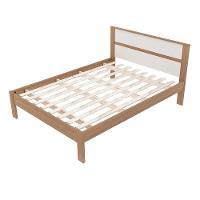 Cama De Casal Mdp Cm8005 Amendoa/Branco - Gran Belo - 2
