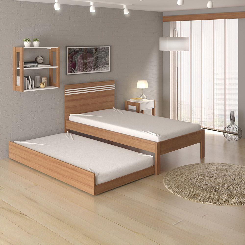 Cama Auxiliar Mdp Cm8008 Amendoa - Gran Belo - 8