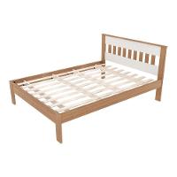 Cama De Casal Mdp Cm8007 Amendoa/Branco - Gran Belo - 5