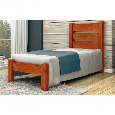 Cama Solteirão Berlim De Madeira Angelim Mel