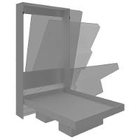 Cama Retratil De Parede Solteiro Cm8015 Amendoa - 7