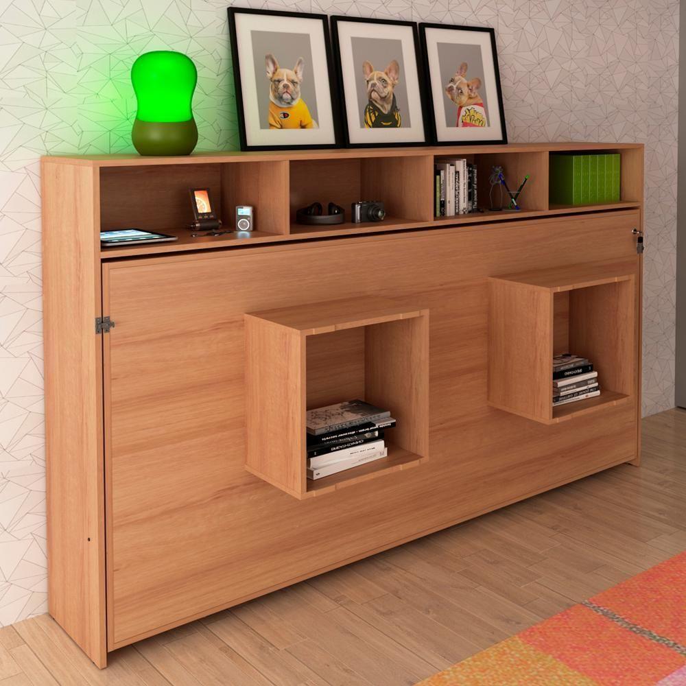 Cama Retratil Horizontal Solteiro Cm820 Amendoa - 7