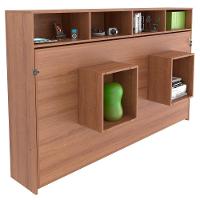 Cama Retratil Horizontal Solteiro Cm820 Amendoa - 6