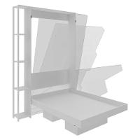 Cama Retratil De Parede Solteiro Cm8013 Amendoa - 8