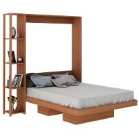 Cama Retratil De Parede Casal Cm8014 Amendoa - 1