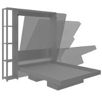 Cama Retratil De Parede Casal Cm8014 Amendoa - 13