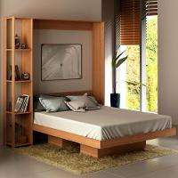 Cama Retratil De Parede Casal Cm8014 Amendoa - 17