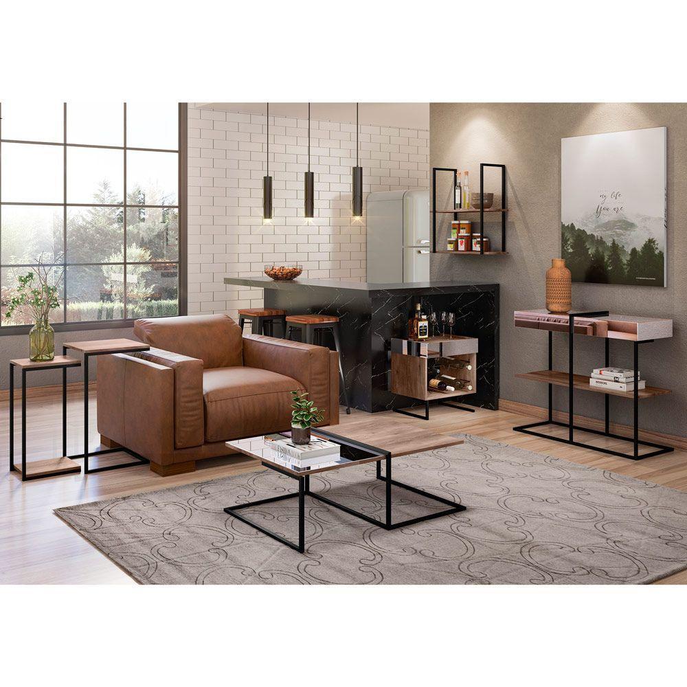 Conjunto Completa 6 Peças Estilo Industrial Bp 15mm - 4