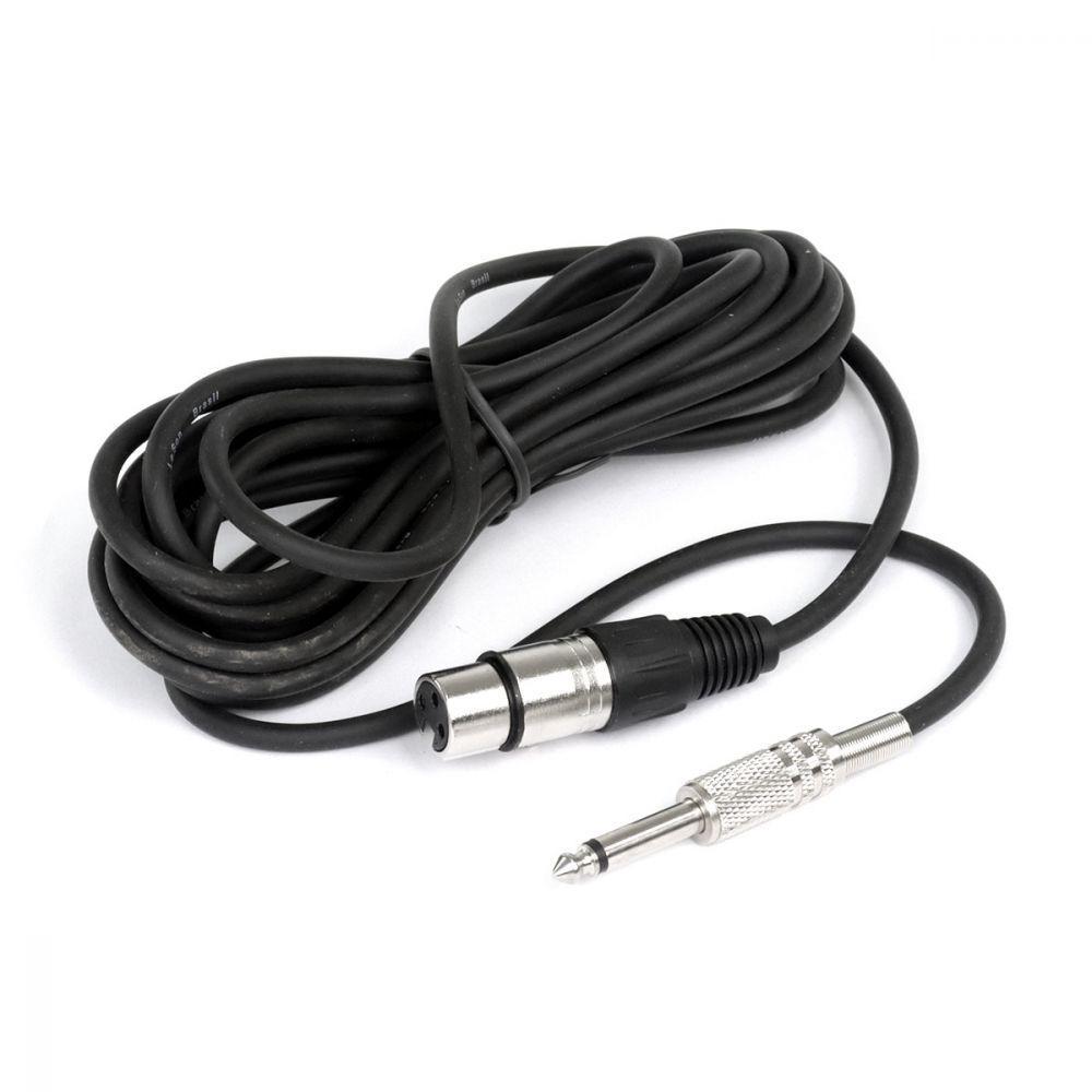 Microfone Com Fio Profissional Ls58 Chumbo, Acompanha Cabo De 5 Metros - 4