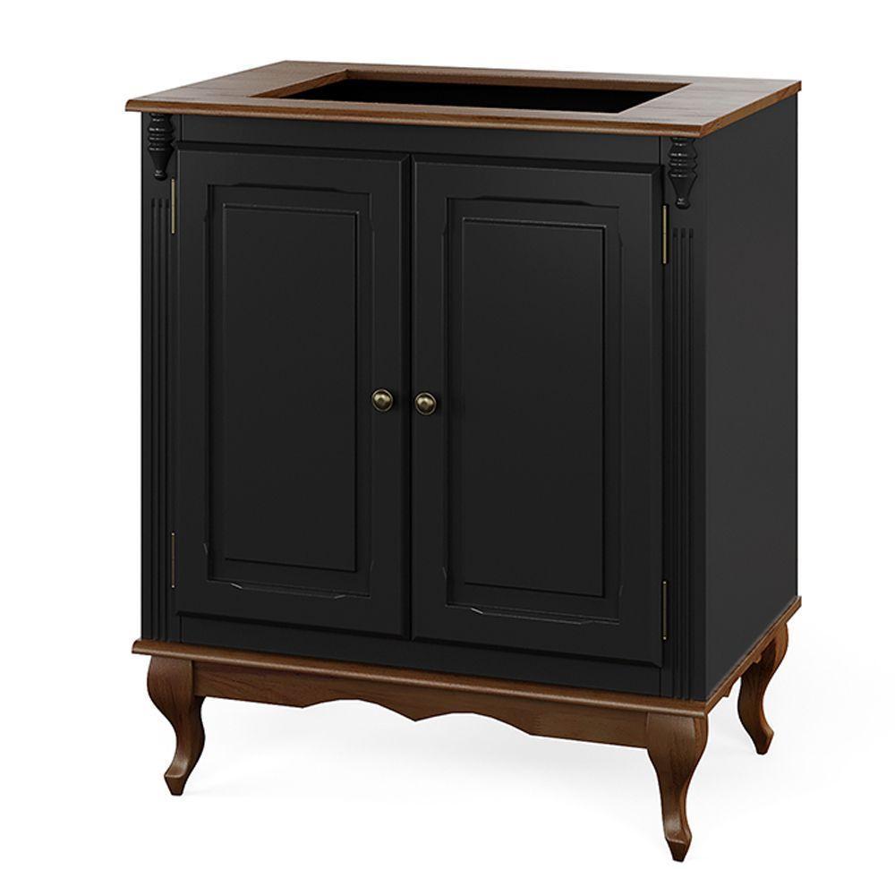 Balcão Cooktop Com 2 Portas E 1 Prateleira Hannover - M560709 Garapa - Verniz - 4