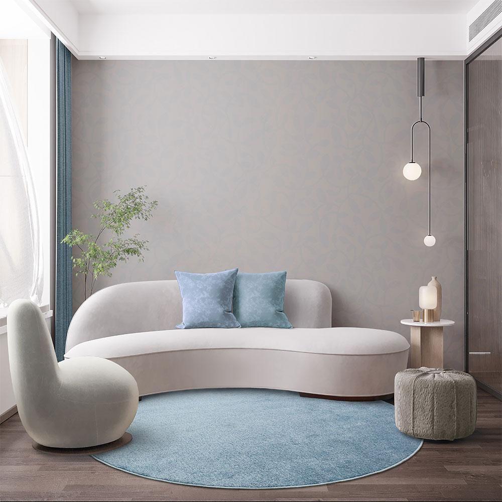 Tapete Para Sala Relex N Azul 1,90xred São Carlos - 4