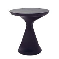 Mesa Redonda Tramontina Salut Em Polietileno Grafite Tramontina - 1