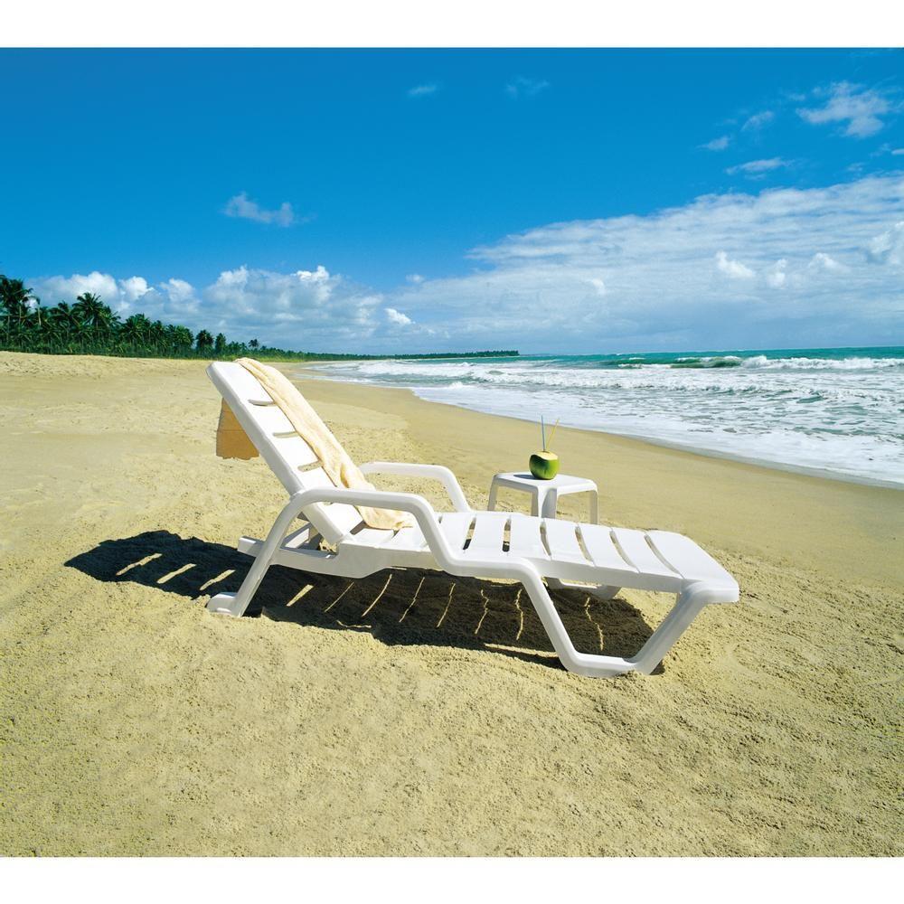 Mesa De Apoio Tramontina Pituba Em Polipropileno Branco - 4