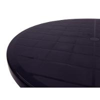 Mesa Eco Tramontina Cassino Em Polipropileno Preto Tramontina - 2