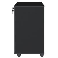 Gaveteiro Para Escritório 04 Gavetas Bit A2 Preto - 3