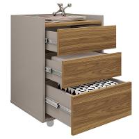 Gaveteiro Escritório Organizador Studio 3 Gavetas Caemmun - 16