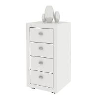 Gaveteiro Para Escritório Home Office Me4133 Mdp Branco - 5